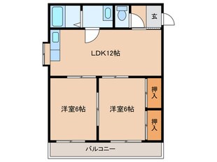 藤田ビルの物件間取画像